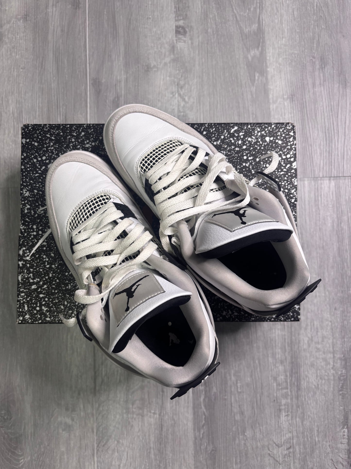 (Pre-Owned) Jordan 4 Military Black