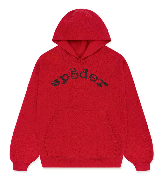 Sp5der VVS red hoodie