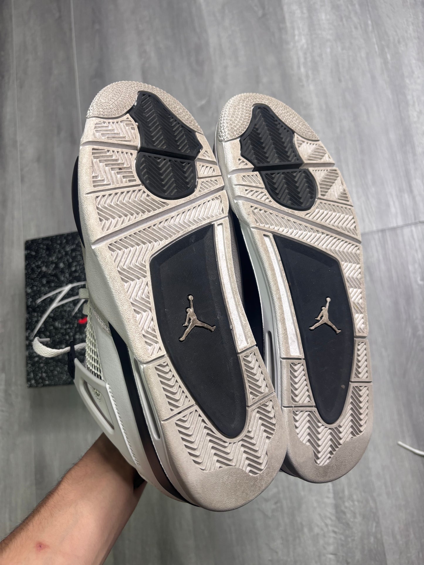 (Pre-Owned) Jordan 4 Military Black