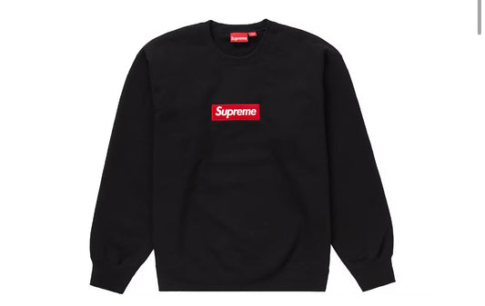 Supreme Box Logo Crewneck (FW22) Black