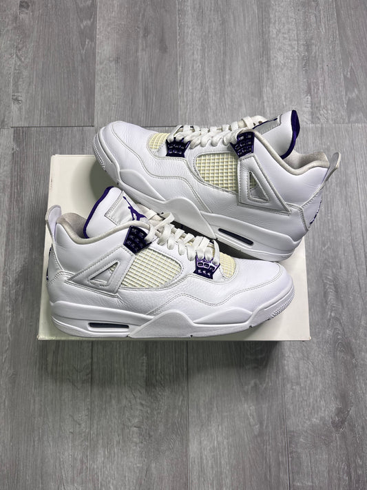 (Pre-Owned) Jordan 4 Purple Metallic