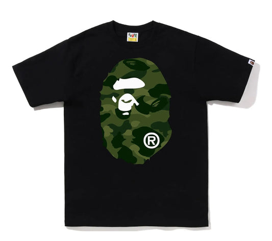 Bape Black/Green Ape Tee