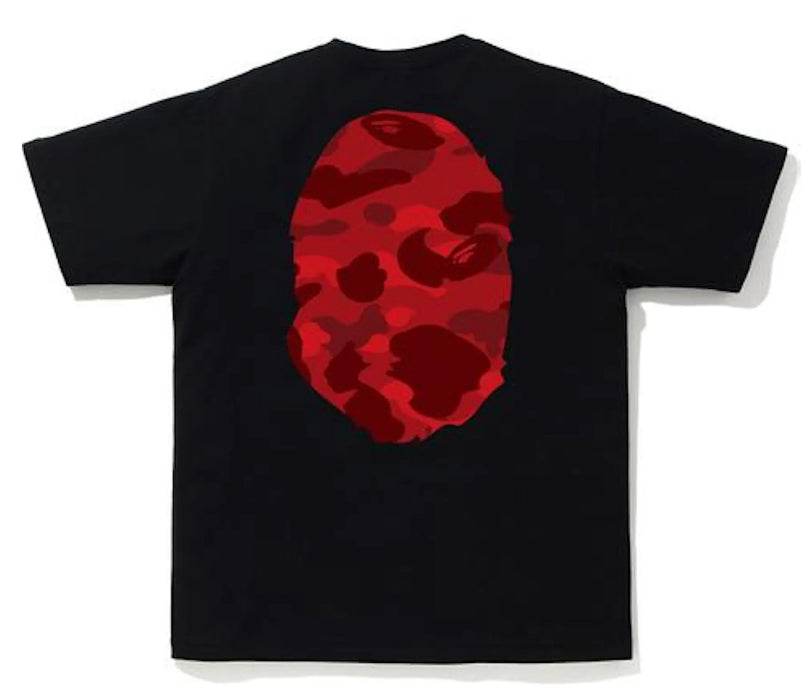Bape Black/Red Ape tee
