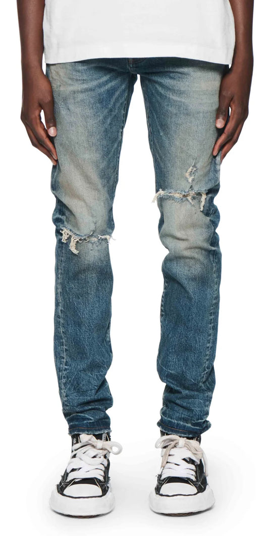 Purple POO1 SKINNY 9 TO 5 Jeans