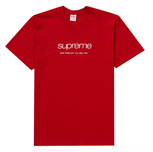 Supreme Shop Red Tee
