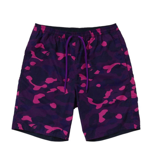 BAPE Color Camo Shark
Reversible Shorts Purple